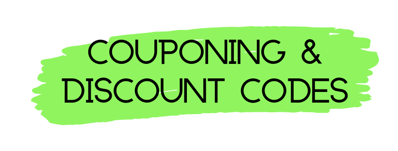 Using Coupons & Discount Codes to reduce your spend