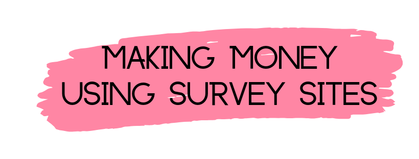 Use survey sites to make extra money