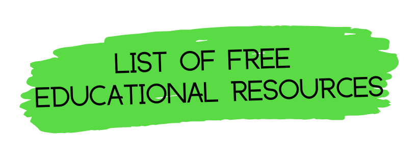 List of Free Educational Resources