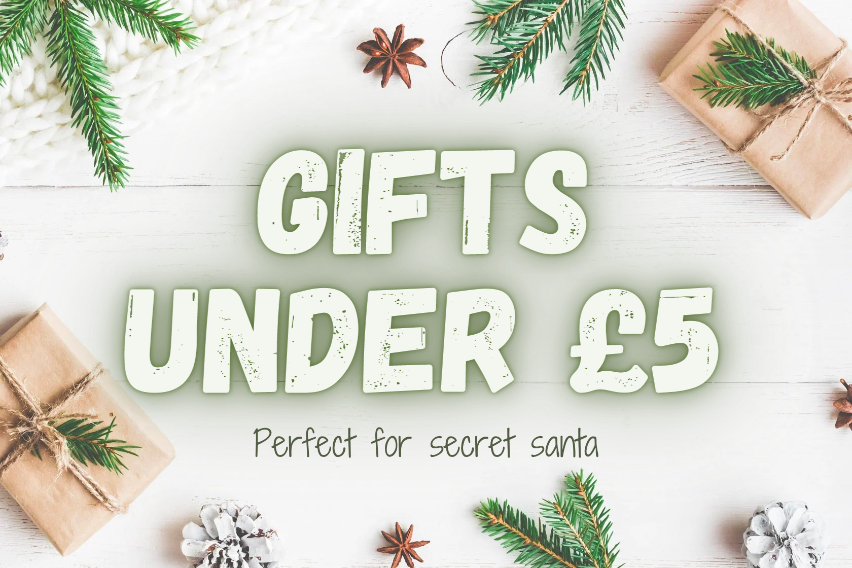 gifts under £5